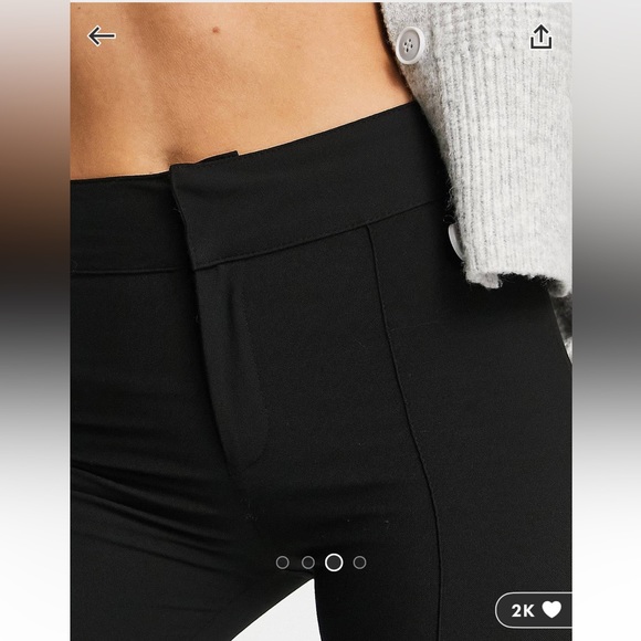 Pull&Bear Black Pants - Picture 3 of 4